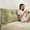 Sage Green, variant on Headboard Pillow for Bed,Triangular Wedge Pillow Headboard Soft Support While Reading and Resting,Bed Bolster Cushion Headboard with Removable Cover, Queen (59"x8"x20")