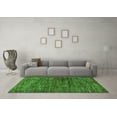 thumbnail image 3 of Ahgly Company Indoor Round Oriental Green Modern Area Rugs, 6' Round, 3 of 4
