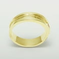 thumbnail image 5 of LBG British Made 14k Yellow Gold Natural Ruby Mens Band Ring - 25 size options - Size 12, 5 of 6