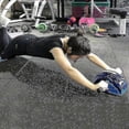 thumbnail image 3 of Ejercitador de músculos abdominales: Rueda abdominal de 4 rodillos con engranajes para entrenamiento en casa., 3 of 5