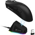 thumbnail image 3 of ATTACK SHARK X11 Wireless Gaming Mouse with Charging Dock, PixArt PAW3311 Gaming Sensor, BT/2.4G Wireless/Wired-Black, 3 of 8
