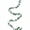 White, variant on 8.2Ft Christmas Garland - Faux Silk Rose Garland Artificial Flower Vine Wedding Home Garden Party Decoration