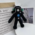 thumbnail image 4 of Peluche de hombre del inodoro, muñeco de peluche de fotógrafo Titan Cameraman, juguete de peluche negro para fanáticos, adultos, niños, amigos y coleccionistas, regalo de cumpleaños de Navidad de Halloween Rojo Verde Cocina, Decoración y Otros, 4 of 5
