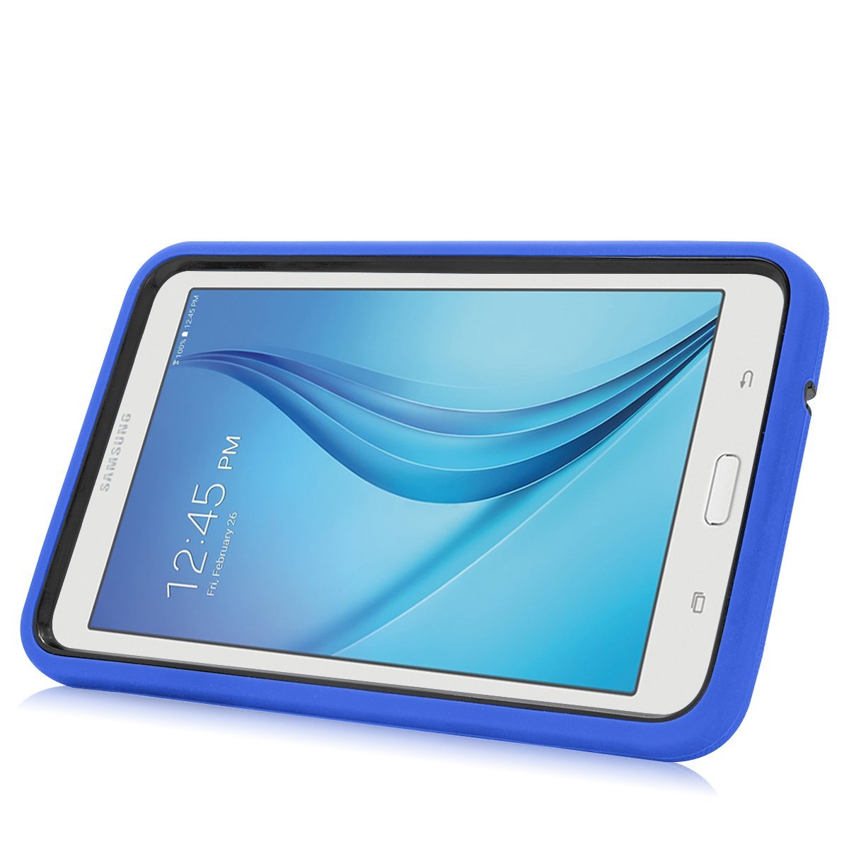 For Galaxy Tab E Lite 7.0 Case , Galaxy Tab 3 Lite 7.0 Case , Mignova Rugged Heavy Duty Kids Friendly Case For Samsung Galaxy E Lite 7.0 / Tab 3 Lite 7.0 SM-T110 / SM-T111 / SM-T113 / SM-T116(Blue) - image 5 of 7