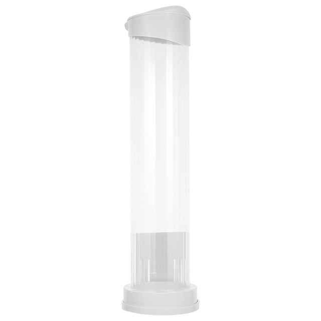 Ice Cream Cone Storage Dispenser Reusable Plastic Ice Cream Cone Holder Transparent Cone Stand Desktop Cone Holder Automatic Ice Cream Holder