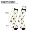 thumbnail image 2 of Rocae Christmas Pug Dog for Girls Boys Crew Socks,Children's Socks, Kids Socks, Toddler Socks: Daily Wear with Kids School Uniform, 2 of 5