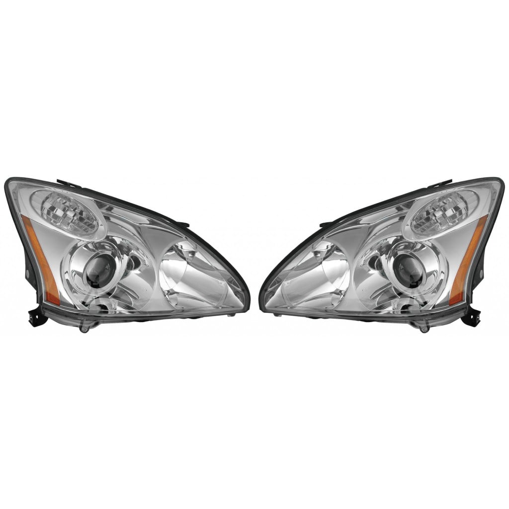 KarParts360 For 2004 2005 2006 LEXUS RX330 Head Light Assembly Pair