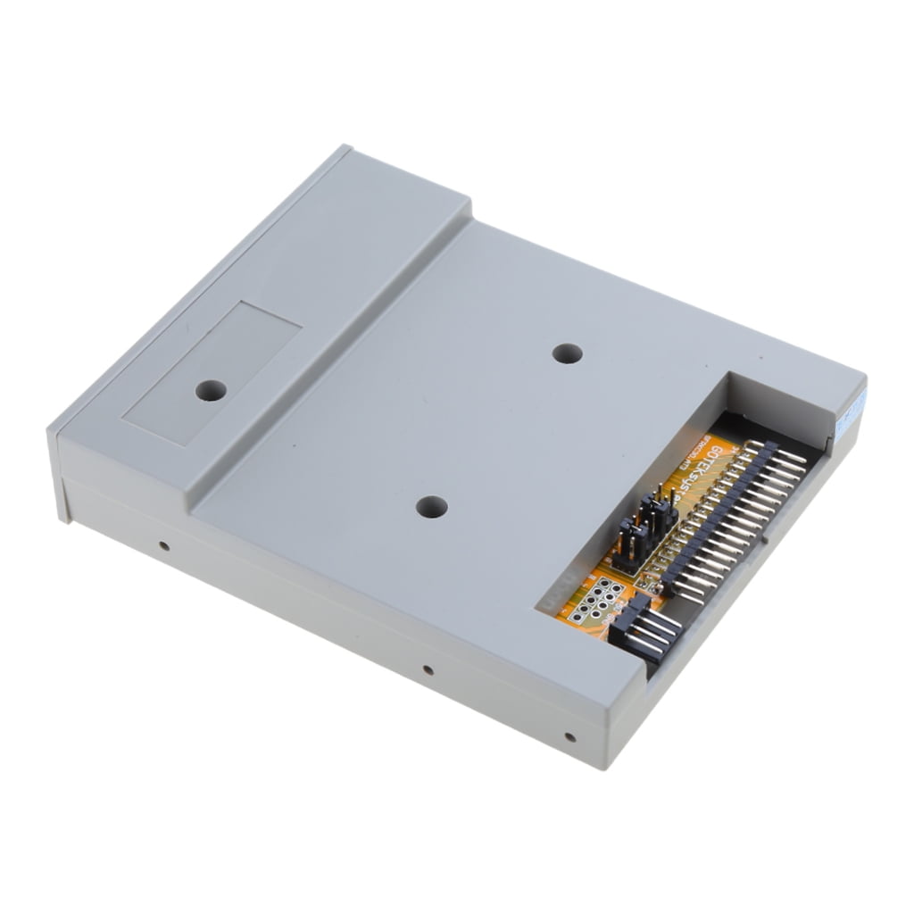 Necvior USB Floppy Disk Reader Drive Emulator 3.5in No for Extra Driver Required Plug fo