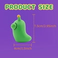 thumbnail image 2 of Exprimidor de ojos saltones con forma de insecto verde, juguete sensorial para niños para aliviar el estrés, la ansiedad y el autismo. Regalo ideal para Navidad y cumpleaños (2 insectos verdes)., 2 of 2
