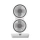 thumbnail image 4 of Ventilador de escritorio con cabezal móvil, pequeño, ligero y con sonido, de doble cabezal, recargable por USB, de pared y de alto viento., 4 of 7