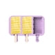 thumbnail image 5 of Molde De Silicona Para Hacer Paletas De Hielo En El Hogar, Molde Para Pasteles De 3 Cavidades, Molde Para Paletas Para Herramienta De Helado Diy Guardurnaity HA035355-00, 5 of 6