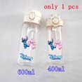 thumbnail image 3 of Disney 400ML/600MLLilo Stitch Animation Niños Portátil PC Plástico Pajita Agua Vaso Deportes al aire libre Camping Fitness StitchAngel, 3 of 5