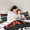 thumbnail image 5 of Homewish Video Game Bedding Comforter Set 2pcs for Female Men Adults,Retro Vintage Twin Comforter Sets Microfiber,Abstract Gamepads Breathable Bedding Set,Microfiber Bedroom Decor,Reversible, 5 of 8