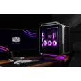 thumbnail image 2 of Cooler Master Cosmos Alpha Full Tower ATX PC Case - Flagship Curved Aluminum Frame, Powerful 200mm Dual Intake Fans, Fits 400mm GPUs & 420mm Radiators, ARGB Chassis Underglow, Limited Edition, 2 of 7