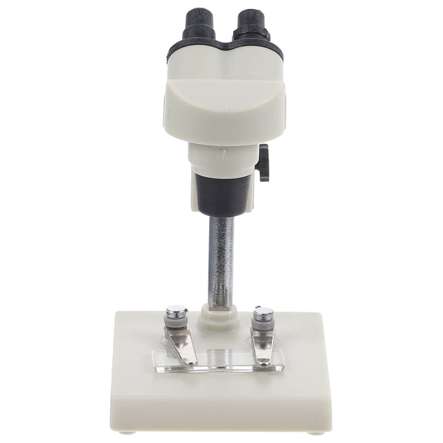 Modèle Miniature de Jeu de Rôle Modèle Décoratif de Microscope Ornement Jouet de Simulation de Microscope