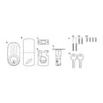 thumbnail image 7 of Keyless Entry Deadbolt Door Lock with Electronic Digital Keypad Antique Brass, 7 of 7