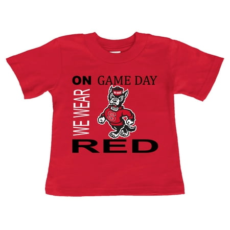 Nc State Wolfpack Merchandise - NC State Wolfpack On Game Day Baby/Toddler T-Shirt