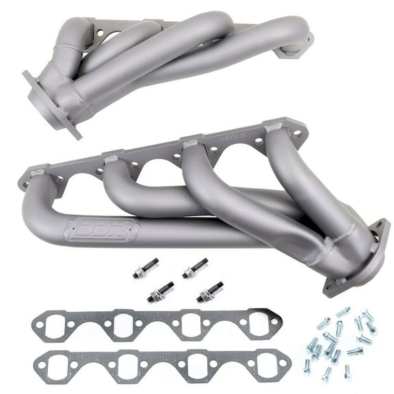 Bbk Performance 1511 Shorty Unequal Length Exhaust Header Kit Fits 79 93