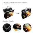 thumbnail image 3 of Sea Slug Stylish Coin Purse with 0.7 Microfiber and Zinc Alloy Jaws - 4.3x4.7 in/11x12 cm Size, 3 of 7
