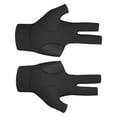 thumbnail image 1 of Paquete trío de guantes de billar de precisión kusrkot para deportes de taco Negro derecha e izquierda, 1 of 8