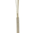 thumbnail image 4 of Metal Arc Floor Lamp with 4 Hanging Crystal Lights Black and Gold, 4 of 4