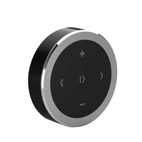 Bearachild Mando a distancia inalámbrico Bluetooth para volante de coche plata