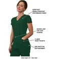 thumbnail image 3 of Green Town Scrubs for Women Scrub Set - Jogger Pant and V-Neck Top, 6 Pockets, Easy Care Uniforms, 3 of 7
