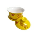 thumbnail image 6 of Porcelain Gaiwan 5oz Teacup Gongfu Tea Cup Tureen Chinese Sancai Cover Bowl Lid Saucer Set, 6 of 8