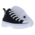 thumbnail image 4 of Converse Chuck Taylor All Star Lugged Lift High GS Girls Shoes Size 12, Color: Black/Black/White, 4 of 4
