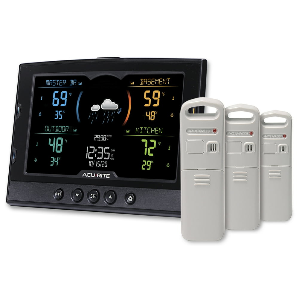 AcuRite MultiRoom Weather Station with Wireless Indoor/Outdoor