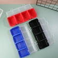 thumbnail image 3 of 6Pcs Screw Organizers Storage Bins with Lids, Plastic Stackable Hardware Organizer Box for Garage Nails Tool Organizing, 3 of 8