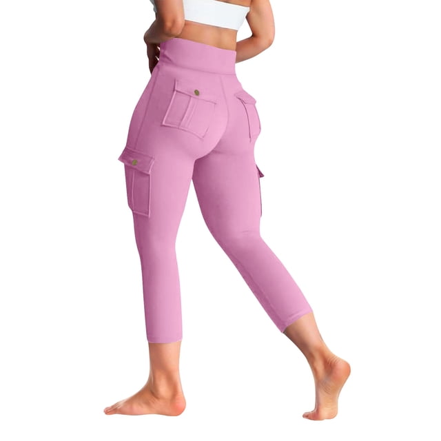 MKLEKYY Leggings deportivos para mujer, pantalones de yoga con bolsillos, leggings de entrenamiento de cintura alta, sin costuras, ajustados, para gimnasio, fitness y correr.