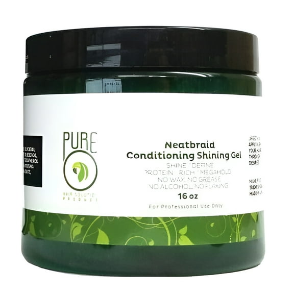 Pure O Natural Neatbraid Conditioning Shining Gel 16 oz