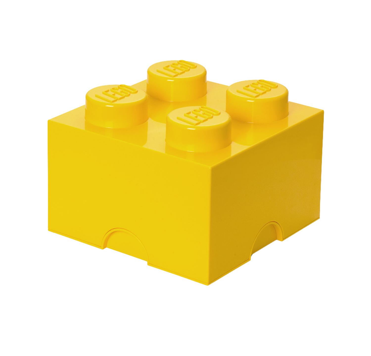 LEGO Bright Yellow Storage Brick 4 Children's Toy Box