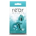 thumbnail image 1 of Rear Assets Aluminum Anal Plug, Small, Teal, 1 of 5