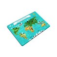 thumbnail image 3 of MKHERT World Map with Animals and Birds Doormat Rug Home Decor Floor Mat Bath Mat 23.6x15.7 inch, 3 of 3