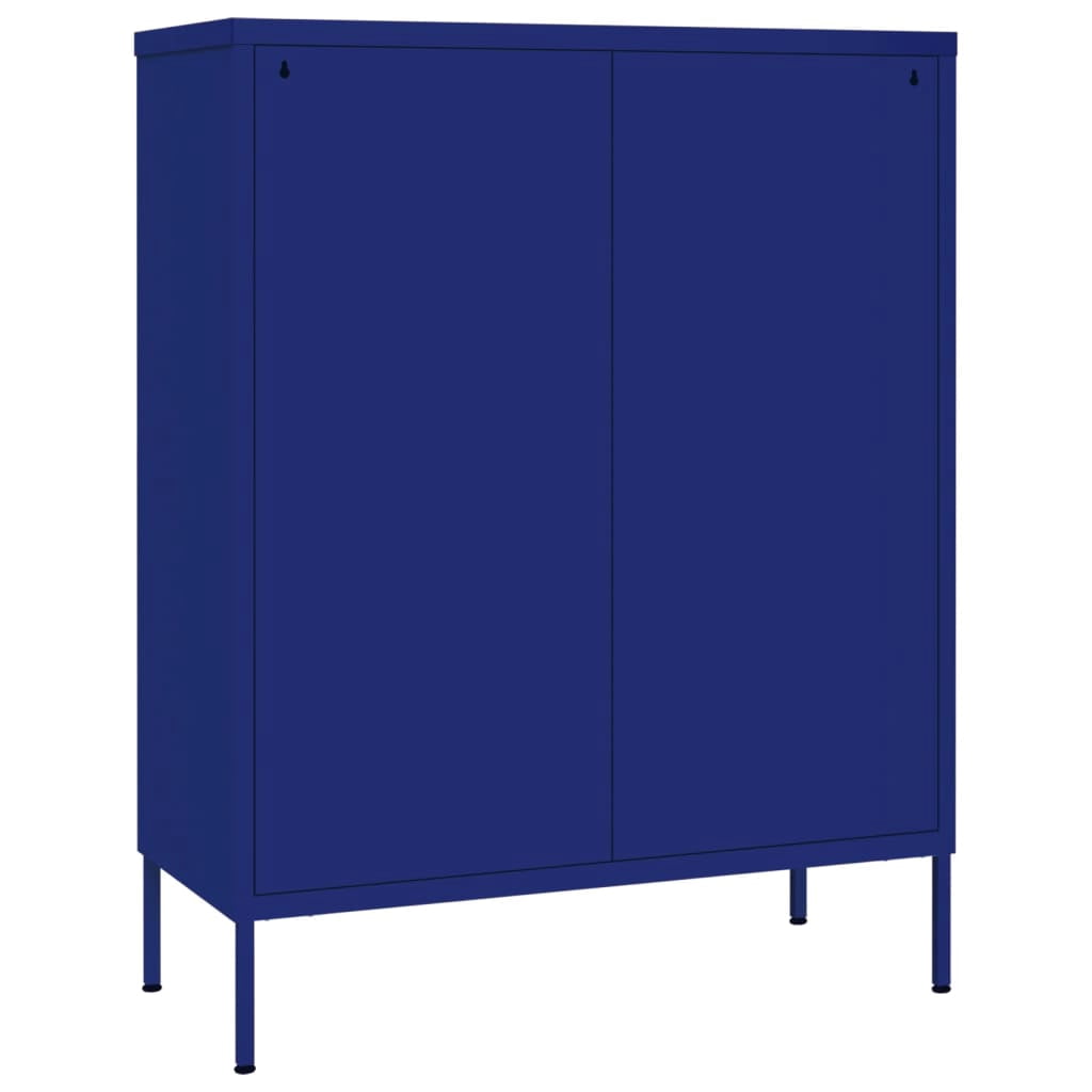vidaXL Drawer Cabinet Freestanding Storage File Cabinet for Home Office Steel