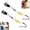 yellow, variant on 2pcs Bodyboard Leash, Comfy Surfboards Wrist Strap with Quick Release Strap, Adjustable Thick Coiled Wrist Surfbody Board Leashes for Kids and Adults Keeps Board Secure in