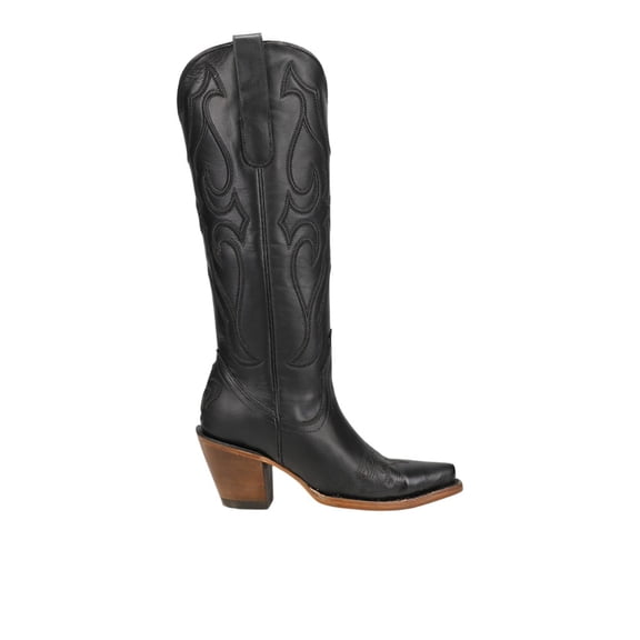 Corral Boots Womens Stitch Pattern Embroidered Snip Toe Zippered Cowboy Mi
