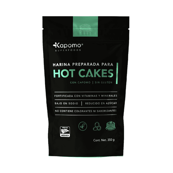 Harina para Hot cakes 350 g Ruher Kapomex Kapomo Harina para Hot cakes 350 g
