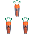 thumbnail image 1 of Linterna LED para Acampar Recargable Por USB 2000mAh Con Forma Zanahoria () Naranja, 1 of 5