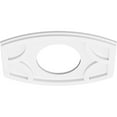 thumbnail image 2 of 18"W x 12"H x 7"ID x 9 3/4"C x 1"P Kailey Architectural Grade PVC Contemporary Ceiling Medallion, 2 of 11