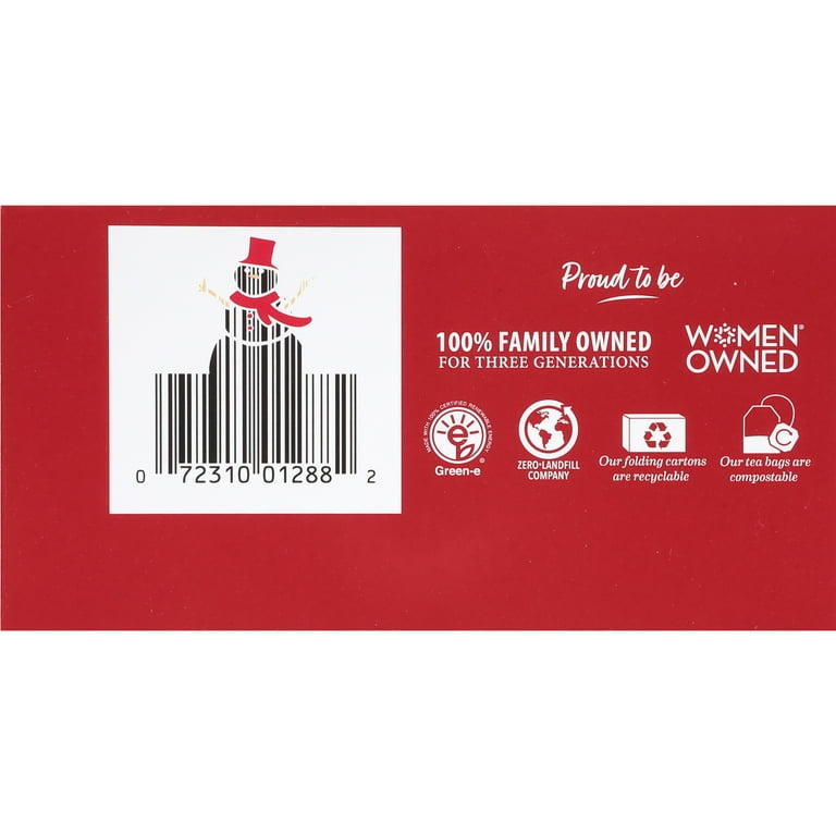 Bigelow Ginger Snappish Lemon Decaf Herbal Tea Bags, Caffeine Free