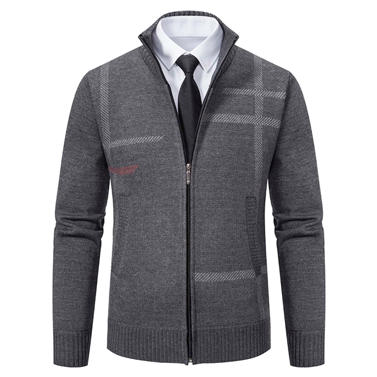 Black jacket sweater deals