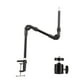 thumbnail image 1 of Soporte Andoer ST-01 Soporte de montaje en escritorio plegable flexible Soporte de metal con adaptador de cabeza esférica de tornillo de 1/4 de pulgada Capacidad de carga de 3 kg para luz de relleno A Abanopi Soporte, 1 of 7