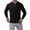 Black, variant on Men Polo Shirts Casual Solid Color Long Sleeve Striped Lapel T Shirt Button Down Winter Spring Daily Polos for Men Black L
