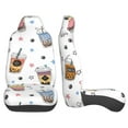 thumbnail image 2 of LAKIMCT Bubble Tea Car Seat Covers Vehicle Front Seat Covers Universal Fit Seat Protector, 2 of 9