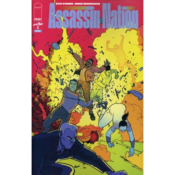 Assassin Nation #2 VF ; Image Comic Book