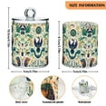 thumbnail image 5 of Yayeee 2 Pack Qtip Holder Bathroom Cotton Swab Canister with Lid Clear Dispenser Set, Green Animals Pattern, 5 of 6