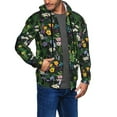 thumbnail image 2 of Naloa Chamomile Men’s Hoodies, Zip up Hoodie, Sweatshirts,Hoodies for Men Sizes S-3XL-X-Large, 2 of 5
